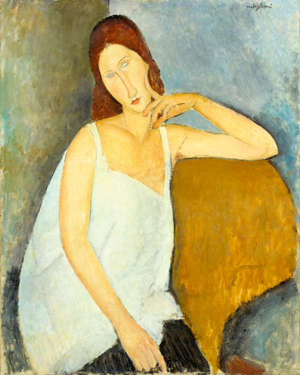 Amedeo Modigliani, Jeanne Hébuterne 1919. The Metropolitan Museum of Art, New York.